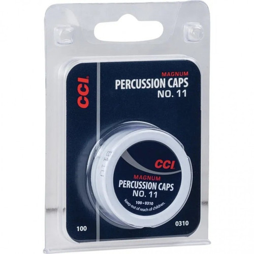 CCI 310 Percussion Cap Magnum Copper #11M 100ct