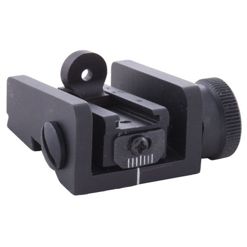 Kensight Adjustable Rear Sight Assembly M1 Carbine Steel Matte with Peep Aperture Kensight Adjustable Rear Sight Assembly M1 Carbine Steel Matte with Peep Aperture