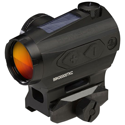 Sig Sauer ROMEO4T Red Dot Sight 1x20mm 2 MOA Red Dot Ballistic Circle Illuminated Black Sig Sauer ROMEO4T Red Dot Sight 1x20mm 2 MOA Red Dot Ballistic Circle Illuminated Black
