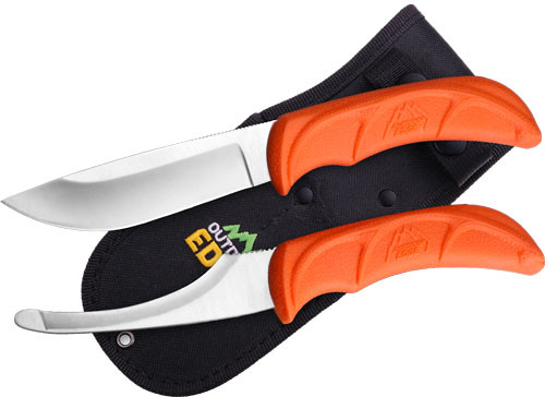 SKINNING/GUTTING KNIFE COMBOOUTDOOR EDGE JAEGER-PAIR