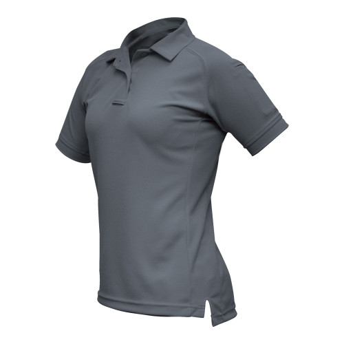 Vertx Women's Coldblack Short Sleeve Polo Gray Large