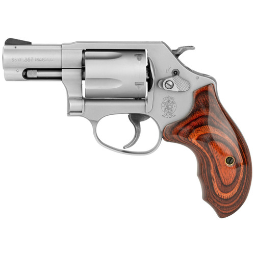 Smith & Wesson Model 60 357 Magnum Revolver 2.125" Barrel 5 Round Wood Grip