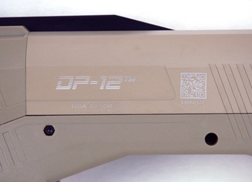 Standard Manufacturing DP-12 12 Gauge Double Barrel Pump Shotgun 29.5" Coyote Tan - Image 1