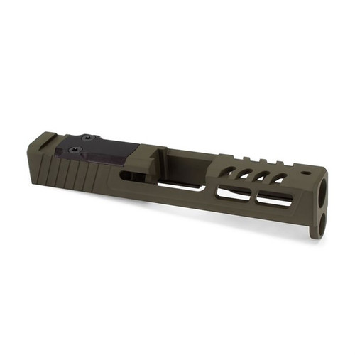 Zaffiri Precision ZPS.2 Slide Glock 43/43X 9mm Luger Optic Ready OD Green Zaffiri Precision ZPS.2 Slide Glock 43/43X 9mm Luger Optic Ready OD Green