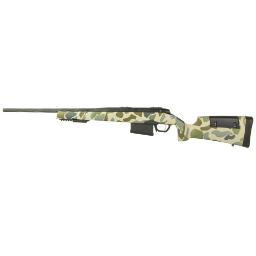 Weatherby WBY 307 Hush 7mm BC Bolt Action Rifle 20" Barrel 5-Round Camo Stock Weatherby WBY 307 Hush 7mm BC Bolt Action Rifle 20" Barrel 5-Round Camo Stock