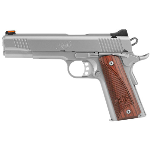 Kimber Stainless II 45 ACP Pistol 5" Barrel 8+1 Round Satin Slide Black Grip Satin Frame