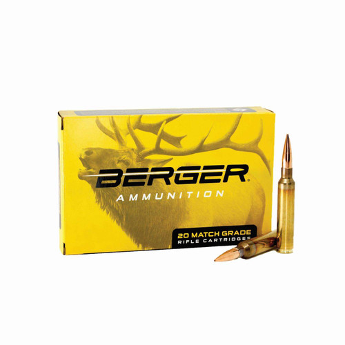 Berger Match Grade 300 PRC Ammo 205 Grain Berger Elite Hunter Jacketed Hollow Point Box of 20