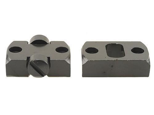 Weaver 2-Piece Grand Slam Steel Dovetail Scope Base CVA Round Receiver Black