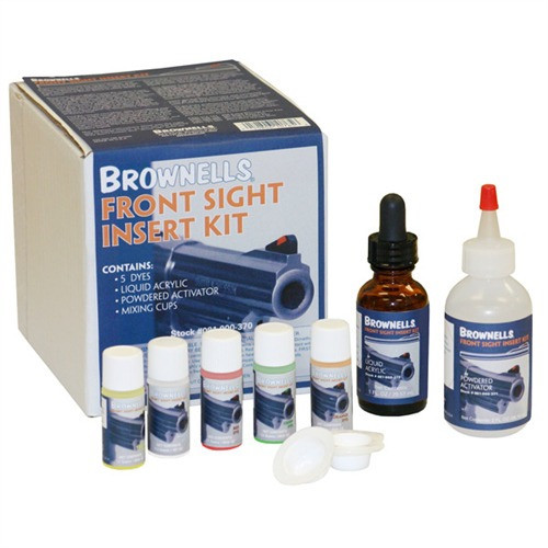 Brownells Front Sight Insert Kit