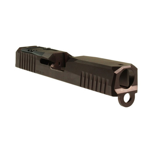 Lone Wolf Distributors Dusk G19 Gen3 RMR Cut Stripped Slide 9mm Luger Bronze