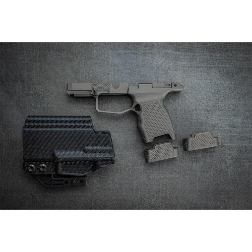 Juggernaut JT P365 Grip Module with Two 10rd XL Base Plates Grey