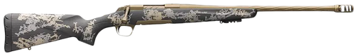 Browning X-Bolt Mountain Pro Bolt Action Rifle 300 Winchester Magnum 22" Fluted Burnt Bronze Cerakote Barrel Carbon Fiber Stock