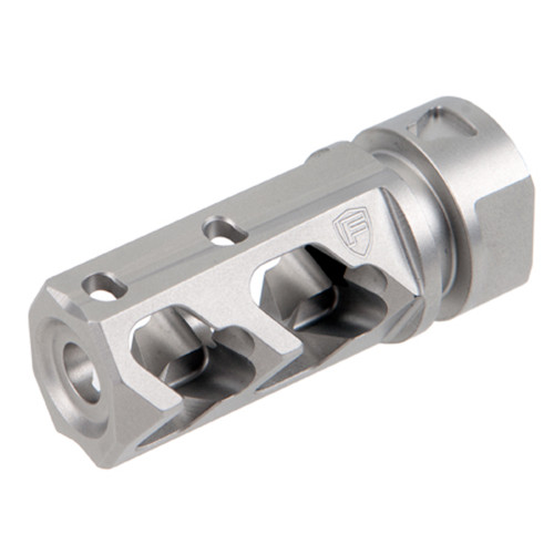 Fortis Manufacturing Muzzle Brake 556 303 Stainless Steel 1/2x28