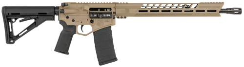 Diamondback DB15 Rifle 5.56x45mm NATO 16" Flat Dark Earth Adjustable Magpul CTR Stock Black Magpul MOE K2 Grip