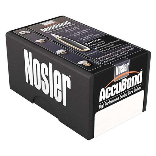 Nosler 59992 AccuBond 7mm .284 140 GR Spitzer Point 50 Per Box