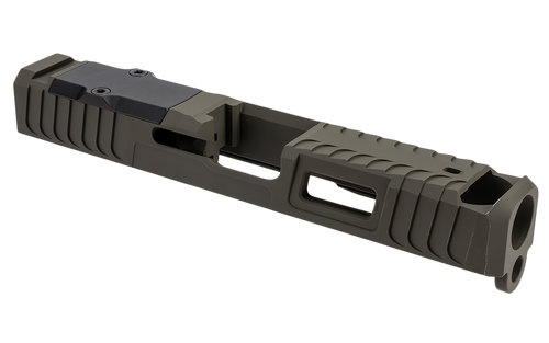 Zaffiri Precision ZPS.B.43.OD Slide Glock 43/43x OD Green 17-4 Stainless Steel