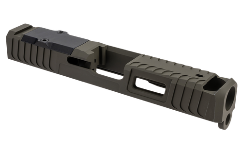 Zaffiri Precision ZPS.B.43.OD Slide Glock 43/43x OD Green 17-4 Stainless Steel