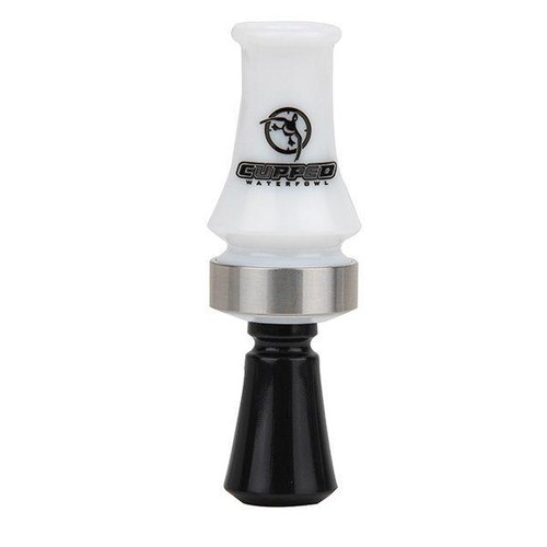 Rock Ridge Outdoors Cupped Comeback Quack Double Reed Duck Call White