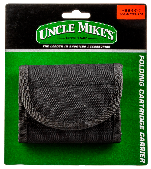 Uncle Mike's Belt Slide Pistol Ammo Wallet 12-Round Nylon Black