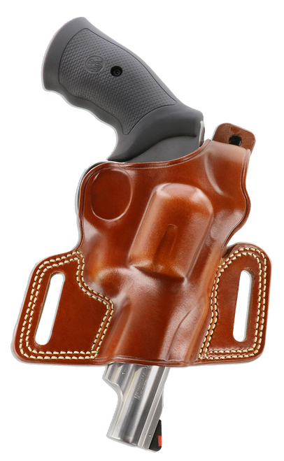 Galco Silhouette High Ride OWB Holster Right Hand S&W 686, L Frame 4" Leather Tan