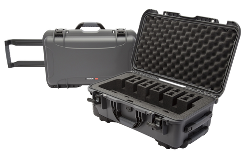 Nanuk 935 6 Up Pistol Case Graphite