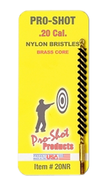 Pro-Shot Nylon Rifle Bore Brush .20 Caliber 5/40 Thread
