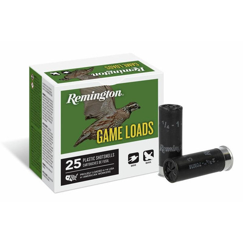 Remington Game Load 16 Gauge Ammo 2-3/4" #7-1/2 Lead Shot 1 oz Box of 25