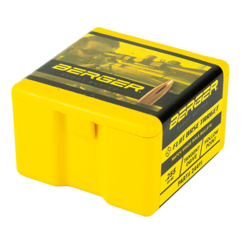 Berger Target 6mm, 243 Caliber (243 Diameter) Bullets 68 Grain Jacketed Hollow Point Box of 100