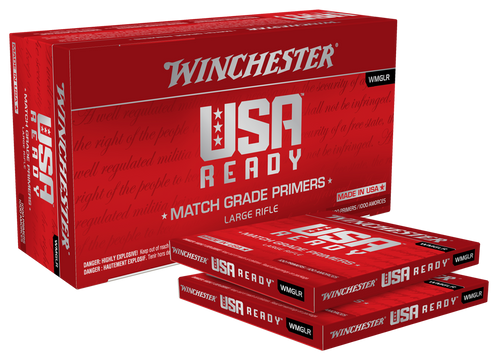 Winchester Large Rifle Match Primers Box of 1000 Winchester Large Rifle Match Primers Box of 1000