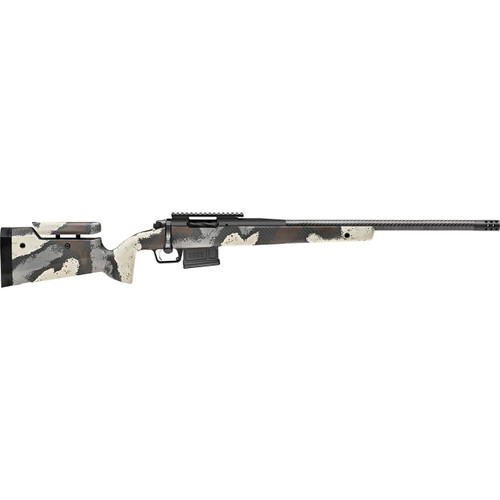 Springfield Armory Model 2020 Waypoint Bolt Action Rifle 6.5 Creedmoor 22" Carbon Fiber Barrel Ridgeline Camo Stock (Adjustable Trigger, Desert Verde Cerakote)
