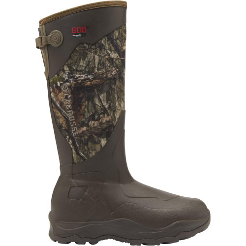 Lacrosse Alpha Agility 17" Boots Rubber Mossy Oak Country DNA Men's 11