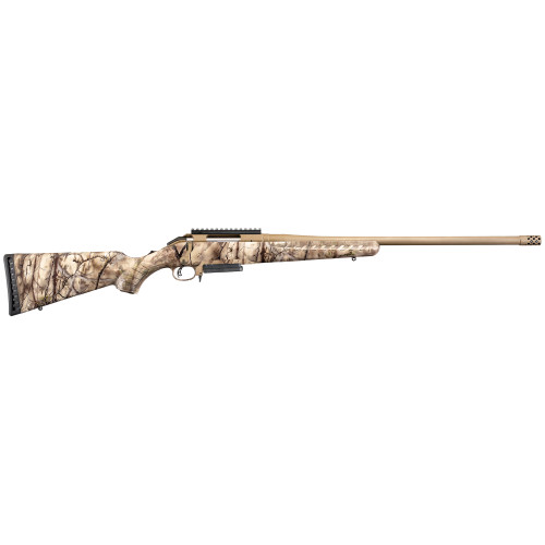 Ruger American Rifle 300 Win Mag 24" Barrel 3-Round Go Wild Camo Stock