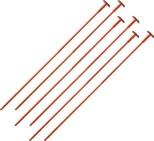Gun Storage Solutions 6-Pack Caliber .22 Rifle Rods Orange