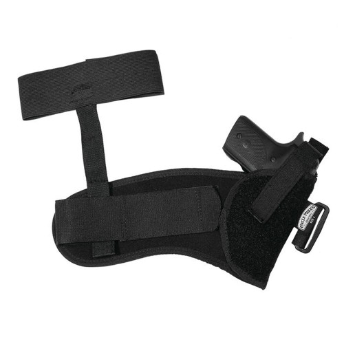 Uncle Mike's Sidekick Ankle Holster Left Hand Medium Automatics 3-4 Inch Barrel