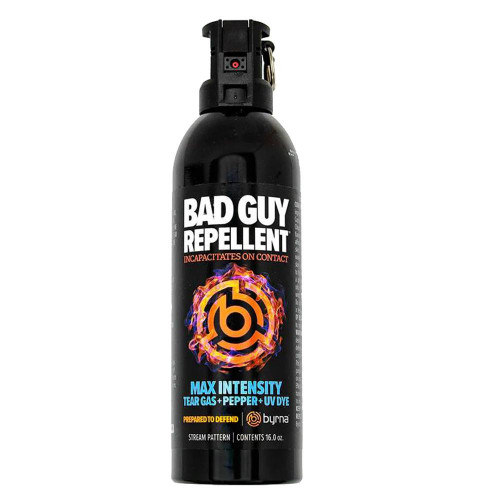 Byrna Bad Guy Repellent 1 lb Oil-Based Pepper Spray with UV Dye