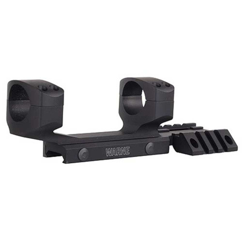 Warne RAMP 1" Picatinny Scope Mount Black