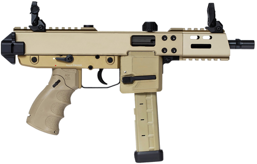 B&T Usa KH9 Covert 9mm Luger Pistol 6" Barrel 25+1 Round Flat Dark Earth B&T Usa KH9 Covert 9mm Luger Pistol 6" Barrel 25+1 Round Flat Dark Earth