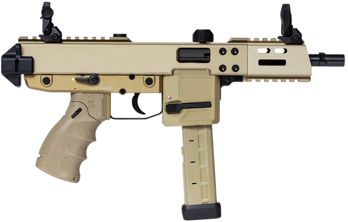 B&T Usa KH9 Covert 9mm Luger Pistol 6" Barrel 25+1 Round Flat Dark Earth