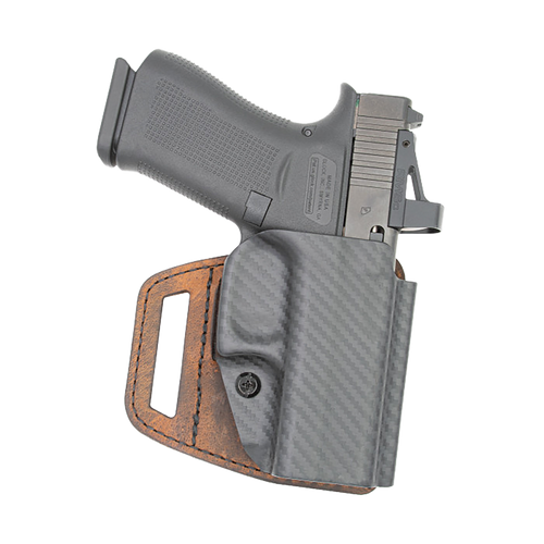 Versacarry V-Slide OWB Holster for Springfield Hellcat Brown Right Hand