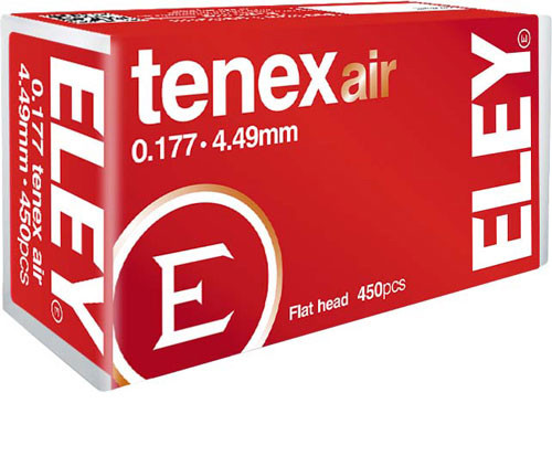 Eley Tenex Air Gun Pellets 177 Caliber 8.2 Grain 450 Pack