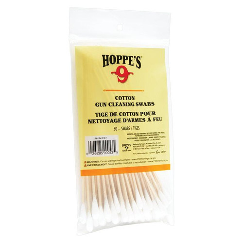 Hoppe's Cotton Cleaning Swabs 50 Count