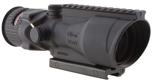 Trijicon ACOG 100006 Rifle Scope 6x 48mm Illuminated Red Chevron 50 BMG Reticle Matte Black