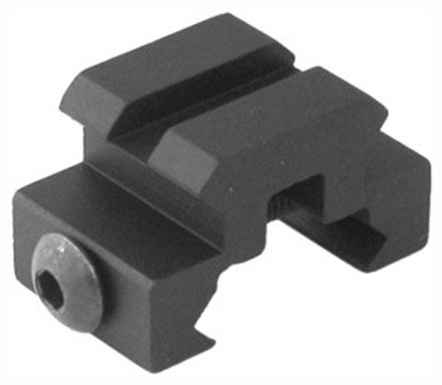 Yankee Hill Machine Picatinny Mini Riser Mount 1/2" High 3/4" Long Aluminum Matte Black