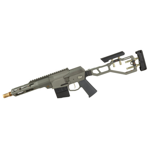 Q Mini Fix SBR Bolt Action Rifle .300 BLK 8" Barrel Black Folding Stock - Image 1