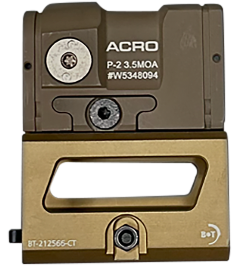 B&T Usa AP200777FDEM Aimpoint ACRO P-2 3.5 MOA Red Dot Flat Dark Earth