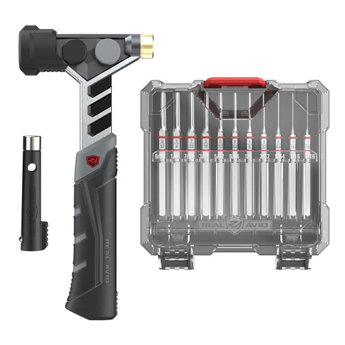 Real Avid Armorer's Master Hammer and Accu-Punch 11-Piece Set