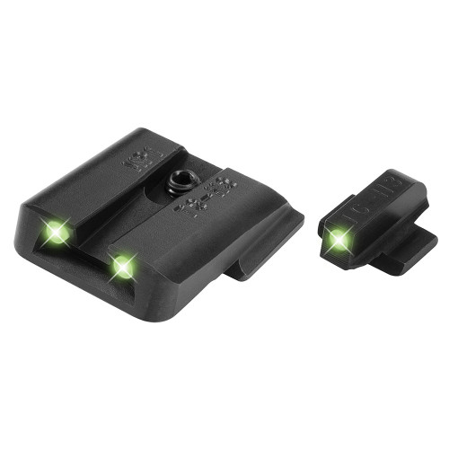 TRUGLO Brite-Site Tritium Sight Set S&W M&P, SD9, SD40 Steel Tritium Green