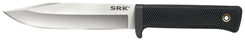 Cold Steel SRK Fixed Blade Knife 6" Clip Point CPM-3V Polished Blade Griv-Ex Handle Black