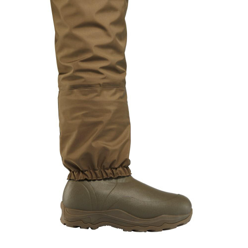 LaCrosse Men's Alpha Agility Zip Front 1600 Gram Insulated Breathable Boot Foot Chest Waders Mossy Oak Bottomland Regular 11
