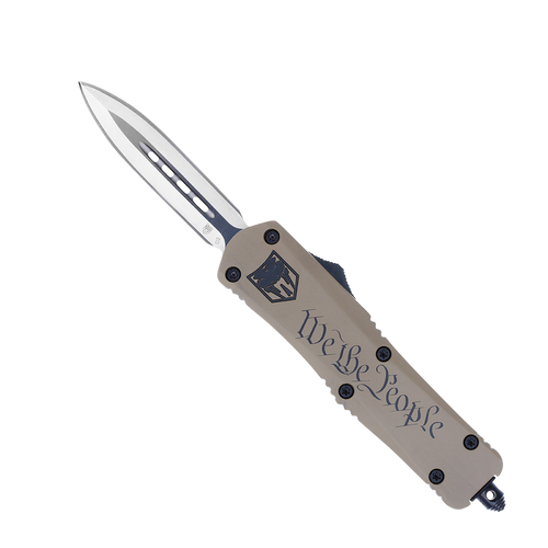 Cobratec Knives MWTPFS3DAGNS We The People Medium OTF Knife